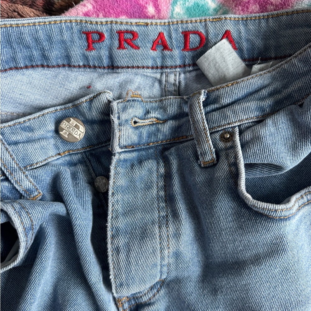 Prada Women's Blue skinny Jeans